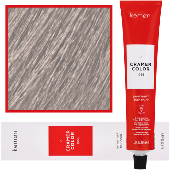 Kemon, Cramer Color, Kremowa farba do włosów z olejkami roślinnymi 10,21 Beżowy Popielaty Platynowy, 100 ml Kemon