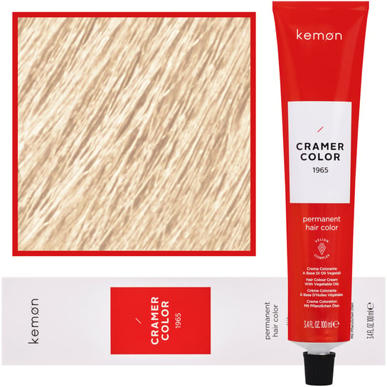 Kemon, Cramer Color, Kremowa farba do włosów z olejkami roślinnymi 1000 Naturalny Ultra-Rozjaśniacz, 100 ml Kemon
