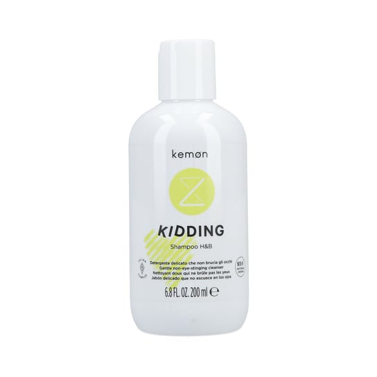 Kemon, Liding Kidding, łagodny szampon do włosów i ciała dla dzieci, 200 ml Kemon