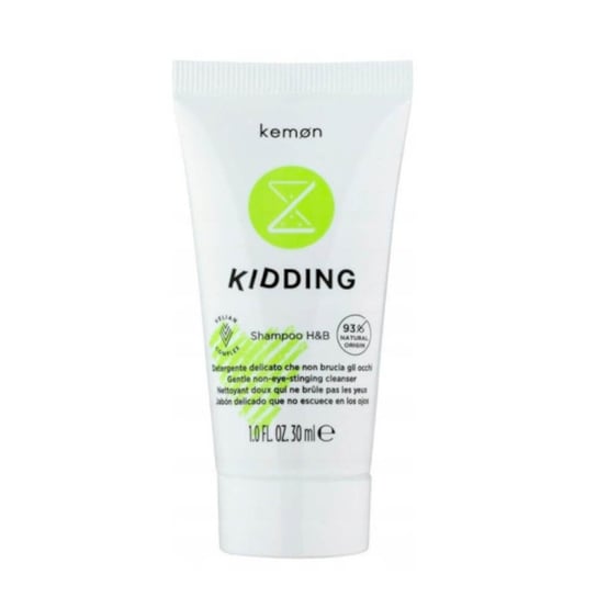 Kemon Liding Kidding Shampoo H&B VC | Delikatny szampon dla dzieci do włosów i ciała 30ml Kemon