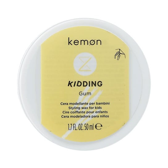 KEMON, LIDING, KIDDING Wosk do stylizacji włosów dla dzieci, 50 ml Kemon
