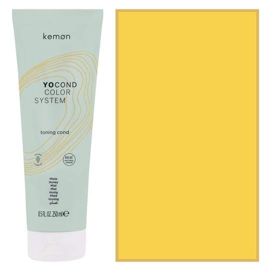 Kemon, Yo Cond Color System Toning, Odżywka koloryzująca do włosów wzmacnia kolor i pielęgnuje, 250 ml Kemon
