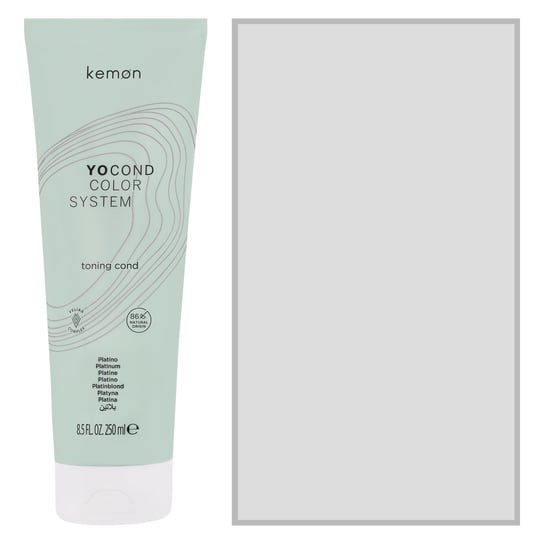 Kemon, Yo Cond Color System Toning, Odżywka koloryzująca do włosów wzmacnia kolor i pielęgnuje Platyna, 250 ml Kemon