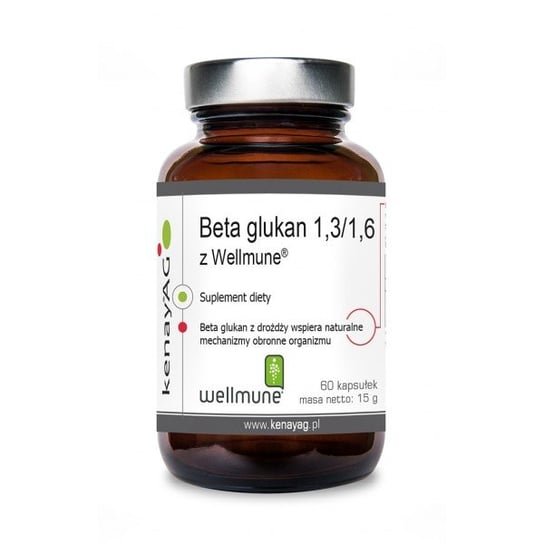 Kenay Beta glucan 1,3/1,6 Wellmune® (60 kapsułek) - suplement diety KenayAg