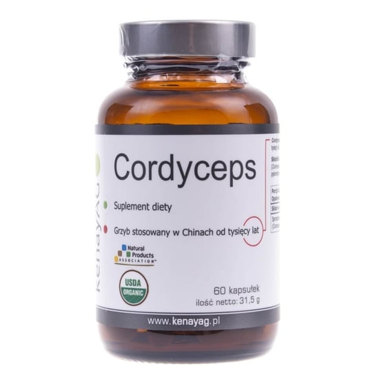 Kenay, Cordyceps, 525 mg, 60 kaps. Kenay