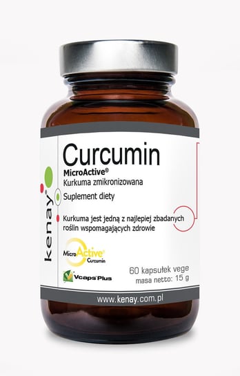 Kenay, Curcumin Microactive, Suplement diety, 60 kapsułek Inna marka