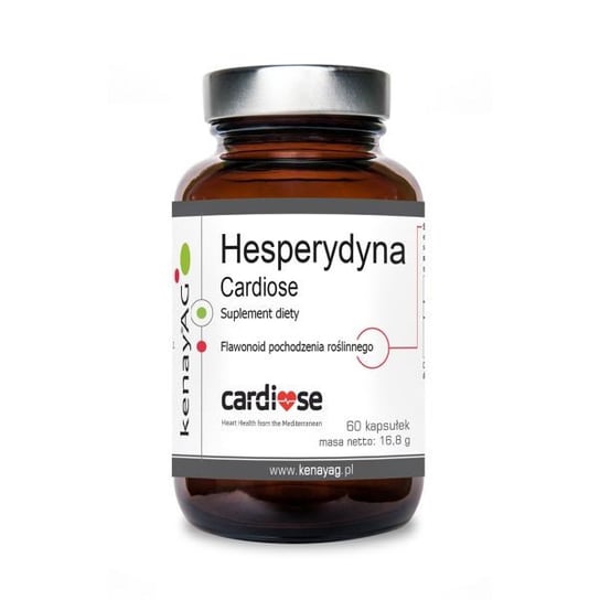 Kenay, Hesperydyna Cardiose, Suplement diety, 60 kaps. Kenay