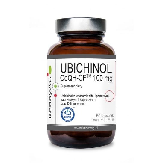 Kenay UBICHINOL CoQH-CF 100 mg (60 kapsułek) - suplement diety KenayAg