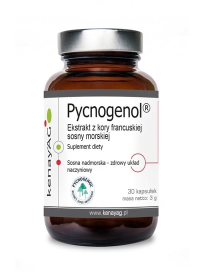 KenayAG, Pycnogenol, suplement diety, 30 kapsułek Kenay