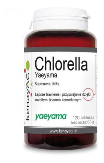 KenayAg, suplement diety Chlorella, 120 tabletek Kenay