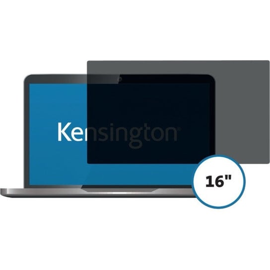 Kensington privacy filter 2 way removable 16" Wide 16:9 626471 Kensington