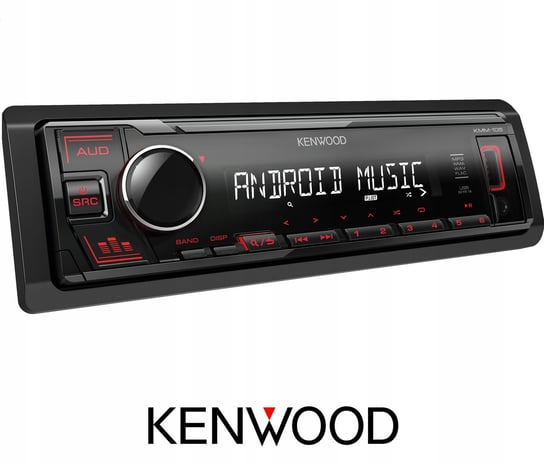 Kenwood Kmm-105Ry Usb Aux Czerwone Podświetlenie Kenwood