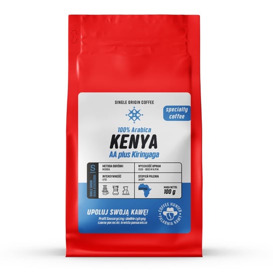 Kenya Kirinyaga KAWA ZIARNISTA (Kawa Specialty) - 100 g. COFFEE HUNTER
