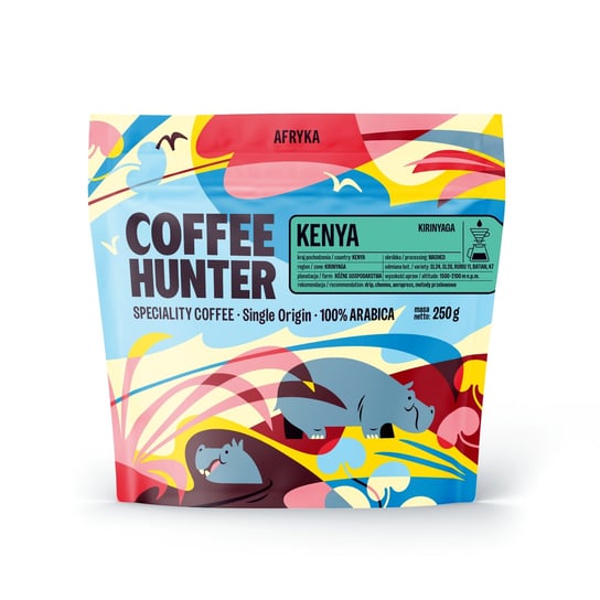 Kenya Kirinyaga KAWA ZIARNISTA (Kawa Specialty) - 250 g. COFFEE HUNTER