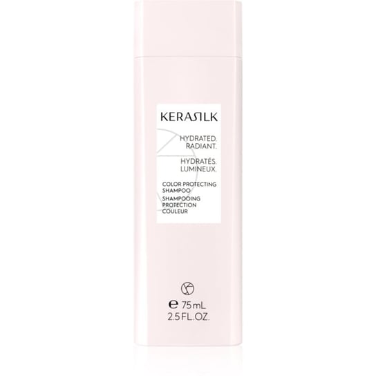 KERASILK Essentials Color Protecting Shampoo szampon do włosów farbowanych, rozjaśnianych i po zabiegach 75 ml KERASILK