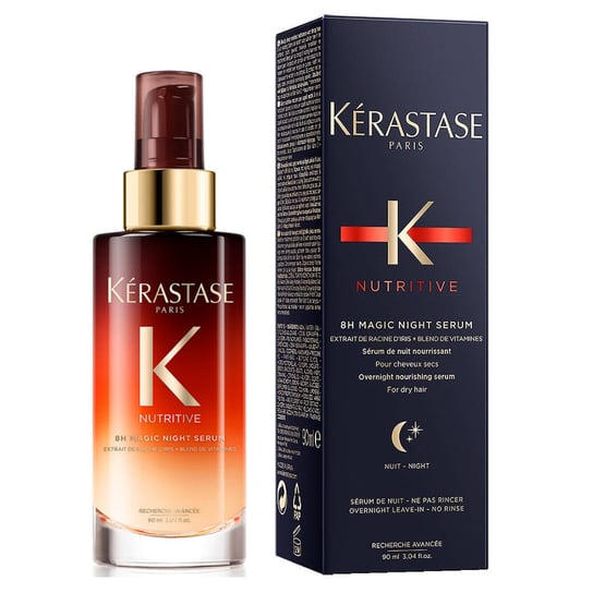 Kérastase Nutritive 8H Magic Night Serum, Odżywcze serum na noc do włosów suchych 90ml Kerastase