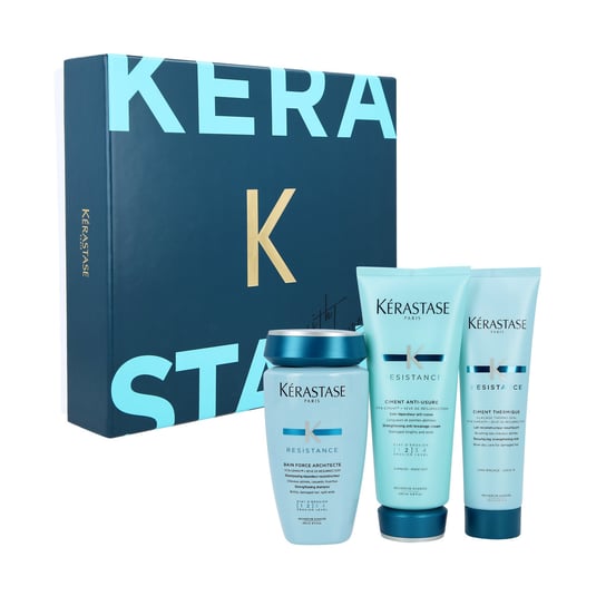 Kerastase Resistance, Zestaw Kosmetyków Do Suchych Włosów, 3 Szt. Kerastase