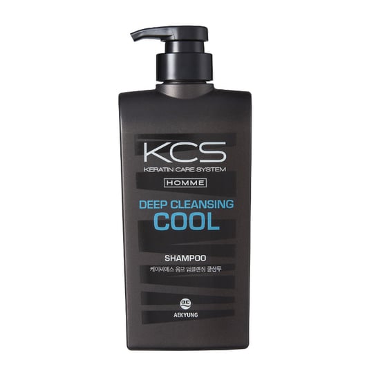 Kerasys, Homme Deep Cleansing Cool, chłodzący szampon dla mężczyzn, 550 ml Kerasys