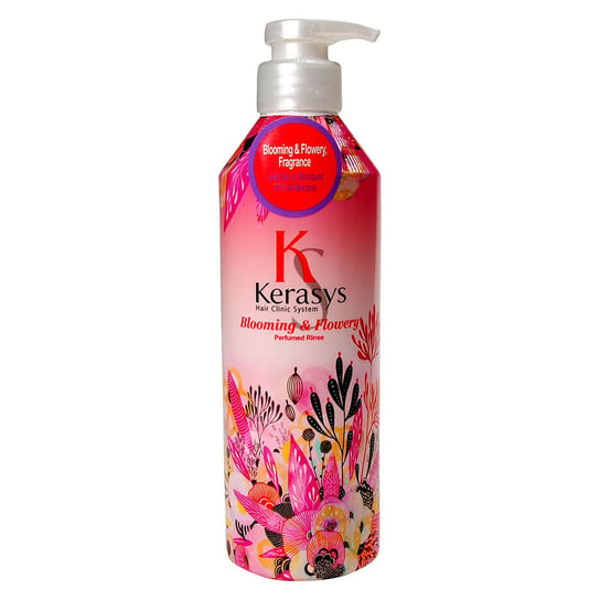 Kerasys, Perfume Blooming & Flowery, perfumowana odżywka do włosów przetłuszczających się, 600 ml Kerasys