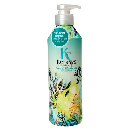 Kerasys, Perfume Pure & Charming, perfumowana odżywka do włosów suchych i zniszczonych, 600 ml Kerasys