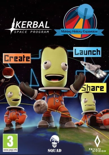 Kerbal Space Program: Making History klucz Steam, PC, MAC, LX Private Division