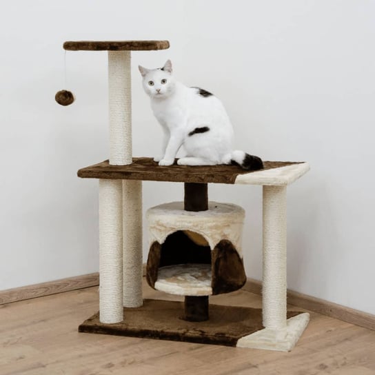 Kerbl Drapak dla kota Jade Pro, 96 cm, brązowo-beżowy Kerbl