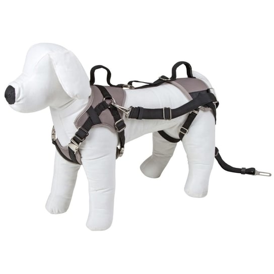 Kerbl Samochodowa uprząż dla psa Travel Protect, S, 30-35 cm, szary Kerbl