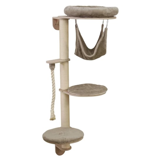 Kerbl Ścienne drzewko dla kota Dolomit Grappa, 158 cm, kolor taupe Kerbl