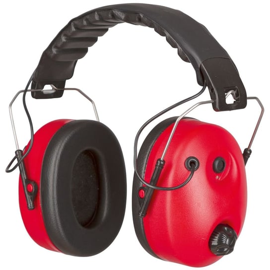 Kerbl Słuchawki ochronne Noise-Cancelling, czerwone i czarne, 34490 Kerbl