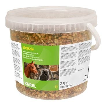KERBL Smakołyki dla konia Delizia Classic, lukrecja 3kg [05-9170] KERBL