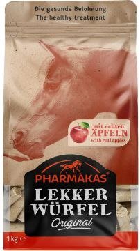 KERBL Smakołyki dla konia Lekkerwurfel, jabłko 1kg [05-9152] KERBL