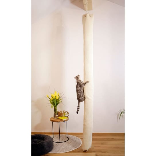 Kerbl Worek wspinaczkowy dla kota, 240 cm, beżowy Kerbl