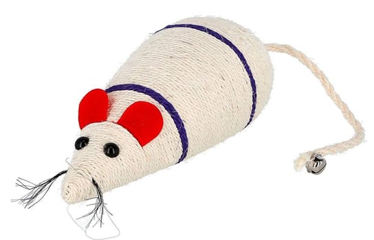 KERBL Zabawka duża mysz sizalowa, 31,5 x 13 x 10,5 cm Kerbl