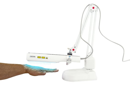 Kernel, Lampa do fototerapii UVB łuszczyca paznokci dłoni, bielactwo, trądzik AZS 311 nm KERNEL