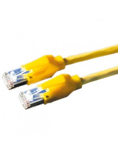 KERPEN E5-70 PatchCord S/FTP (PiMF) Kat.6 LSOH żółty 1.5m Leoni Kerpen