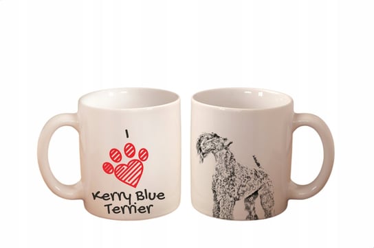 Kerry Blue Terrier Kubek ceramiczny z nadrukiem Inna marka