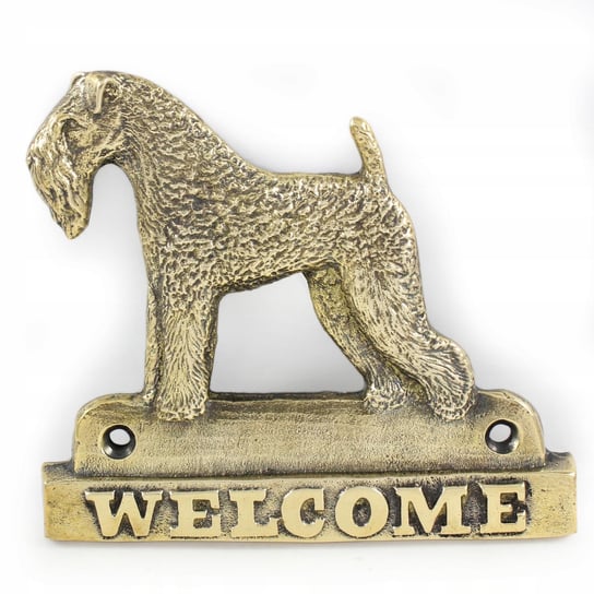 Kerry Blue Terrier Tabliczka Na Drzwi Welcome Inna marka