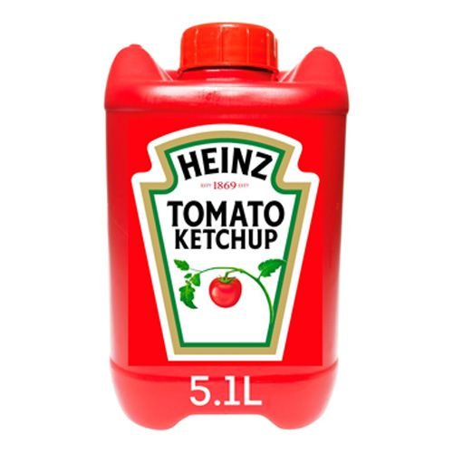 Ketchup łagodny pomidorowy Heinz 5100 ml bez konserwantów 5700g kanister Inna marka