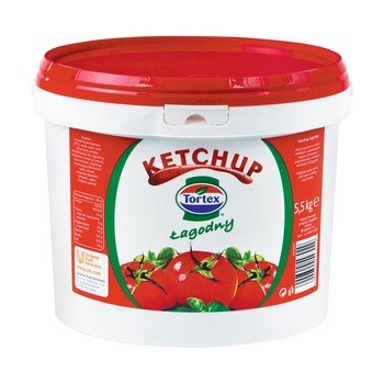 Ketchup Tortex łagodny 5,5kg Inny producent