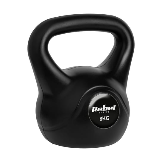 Kettlebell 8kg kettle hantel obciążenie odważnik kula do ćwiczeń ABS Rebel Rebel