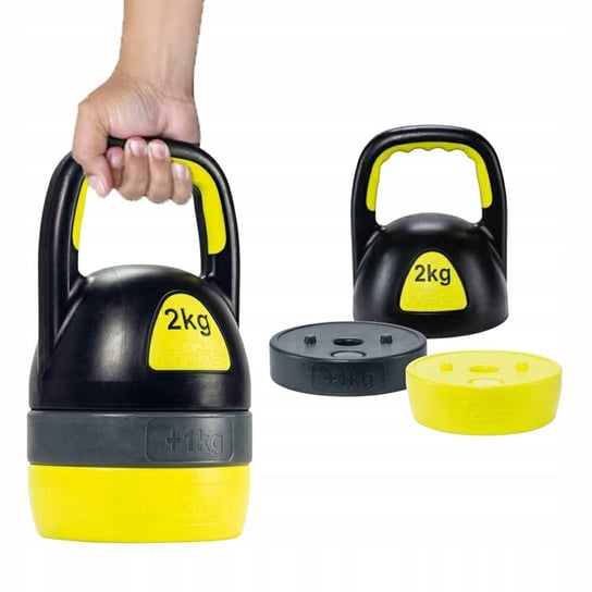 Kettlebell Z Regulowanym Ciężarem Hantel SkandynawskiDom