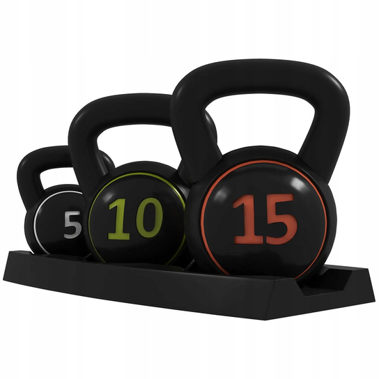 Kettlebell Fiar Réglable 3,8 à 18 Kg – 6 Poids En 1, Design Primé, Parfait Pour La Maison
