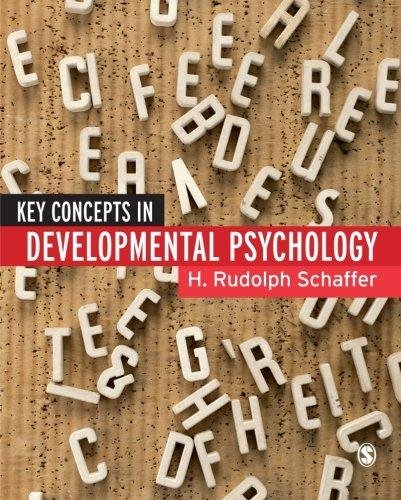 Key Concepts in Developmental Psychology Schaffer H. R.