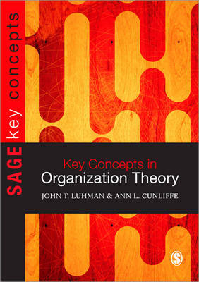 Key Concepts in Organization Theory Cunliffe Ann L.