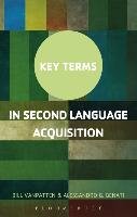 Key Terms in Second Language Acquisition Vanpatten Bill, Benati Alessandro G.