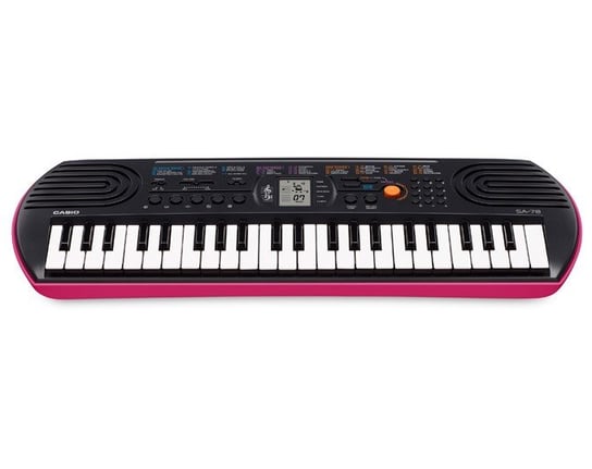 Keyboard dla Dzieci na Baterie - Casio SA-78 - Różowy Casio