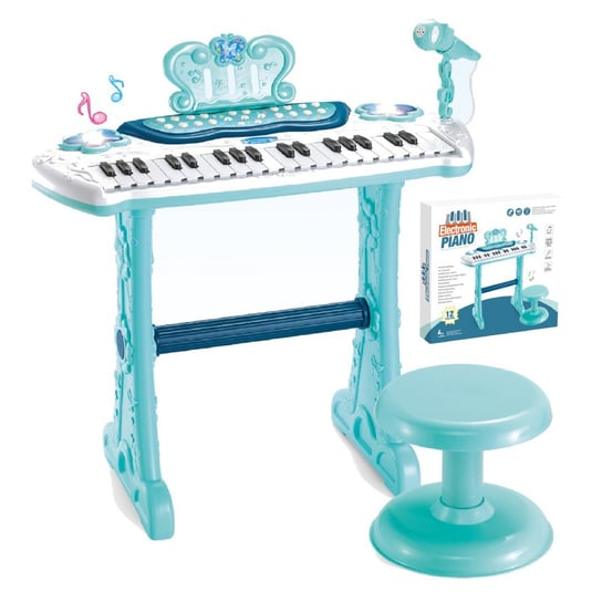 Keyboard Dla Dzieci Organy Mikrofon Pianino 883Fn LUXMA