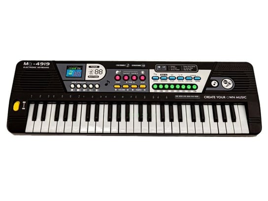Keyboard Mq-4919 Organki, 49 Klawiszy, Mikrofon Zabawkowy Zawrót Głowy