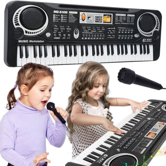 Keyboard Pianino Organy Dzieci Pianinko Mikrofon Inna marka