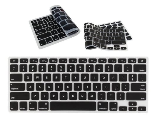 KeyGuard Osłona Na Klawiaturę MacBook Air/Pro 13/15/17 (Layout USA) (Black) D-pro